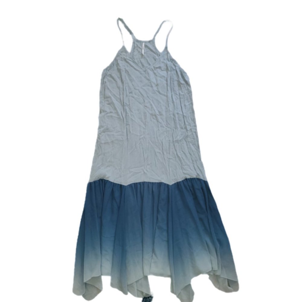 Free People Ombre Blue Dress || Sz Small || EUC